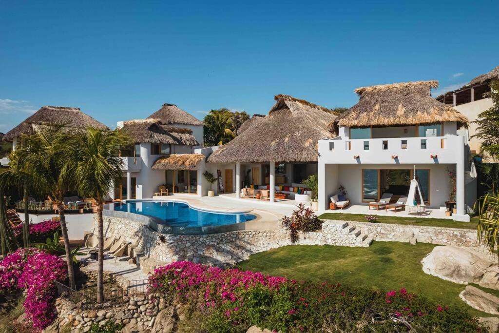 La Gema Escondida Villa Puerto Escondido  Luaran gambar